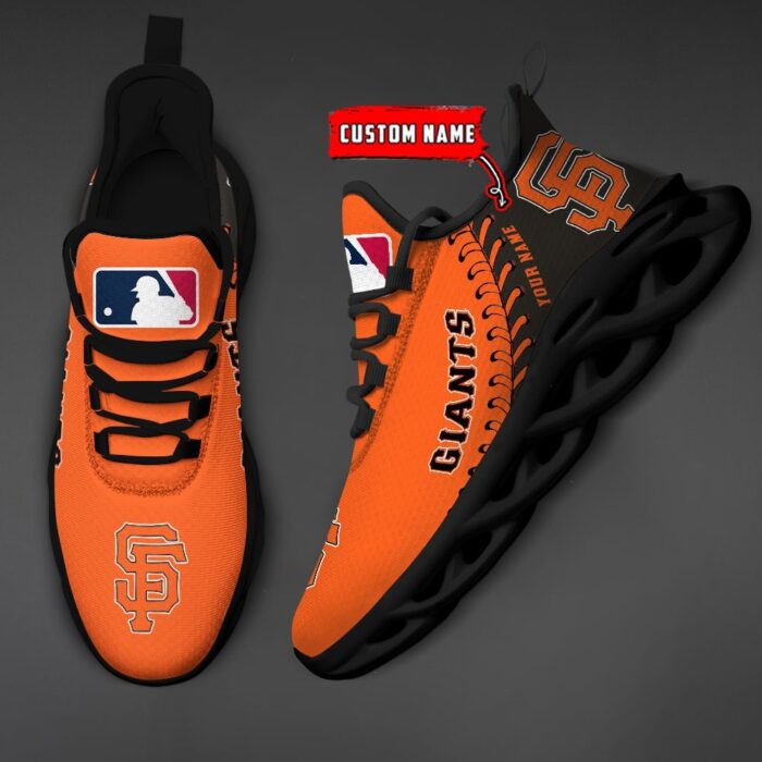 USA MLB San Francisco Giants Max Soul Sneaker Custom Name 87K2023