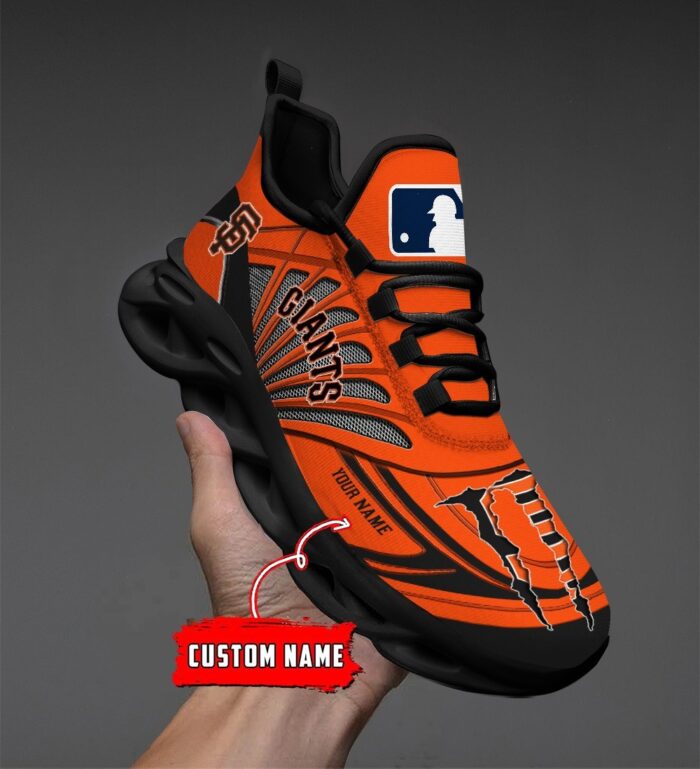 USA MLB San Francisco Giants Max Soul Sneaker Custom Name 88K2023