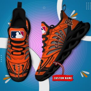 USA MLB San Francisco Giants Max Soul Sneaker Custom Name 88K2023