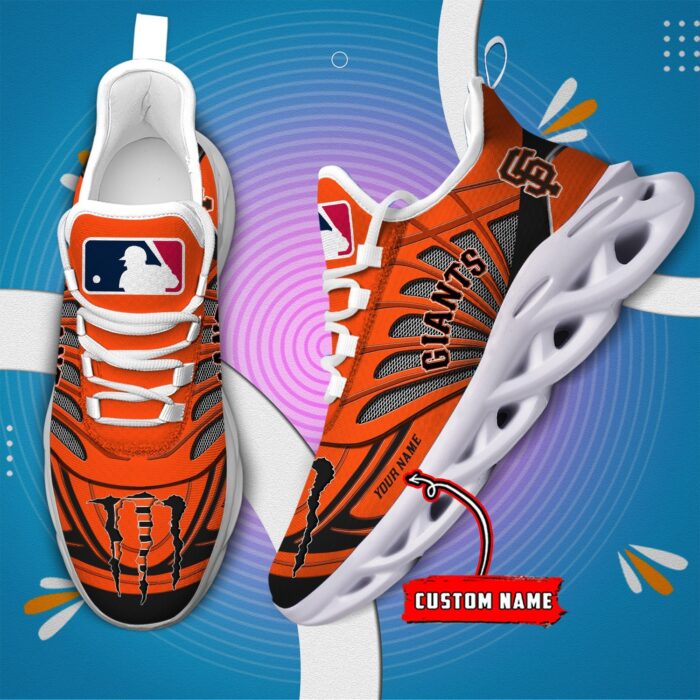 USA MLB San Francisco Giants Max Soul Sneaker Custom Name 88K2023