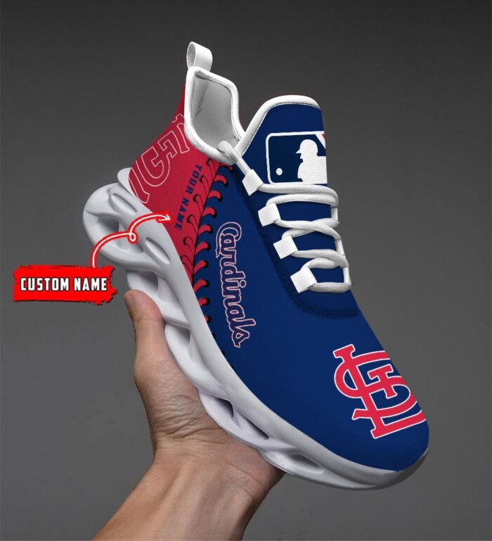 USA MLB St Louis Cardinals Max Soul Sneaker Custom Name 87K2023