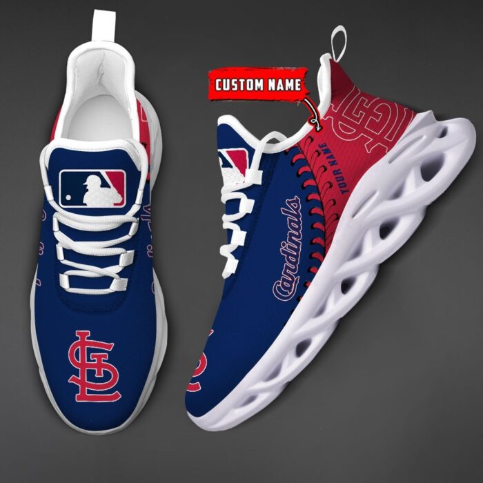 USA MLB St Louis Cardinals Max Soul Sneaker Custom Name 87K2023