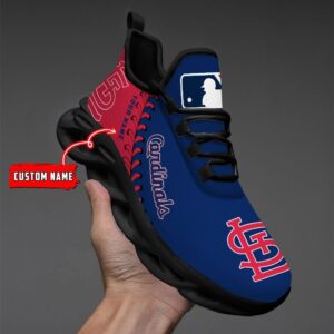 USA MLB St Louis Cardinals Max Soul Sneaker Custom Name 87K2023