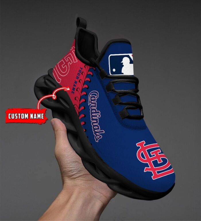 USA MLB St Louis Cardinals Max Soul Sneaker Custom Name 87K2023