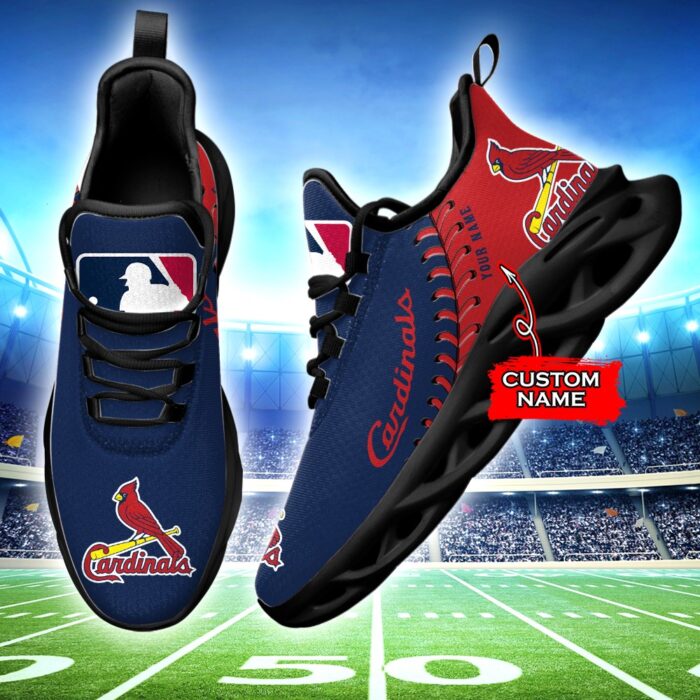 USA MLB St Louis Cardinals Max Soul Sneaker Custom Name Ver 1