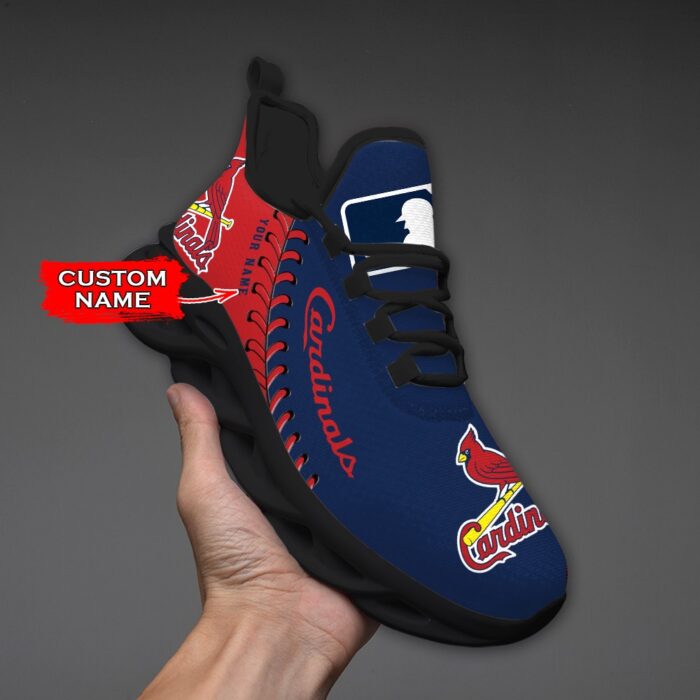 USA MLB St Louis Cardinals Max Soul Sneaker Custom Name Ver 1