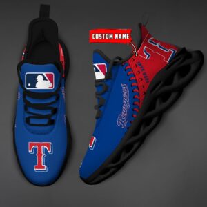 USA MLB Texas Rangers Max Soul Sneaker Custom Name 87K2023