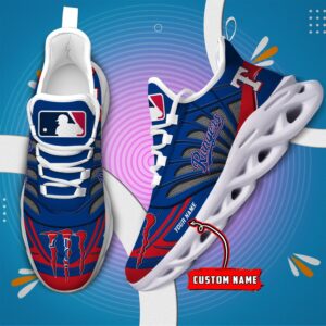 USA MLB Texas Rangers Max Soul Sneaker Custom Name 88K2023