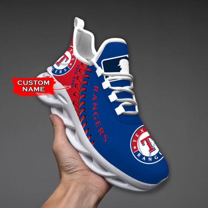 USA MLB Texas Rangers Max Soul Sneaker Custom Name Ver 1