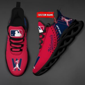 USA MLB Washington Nationals Max Soul Sneaker Custom Name 87K2023