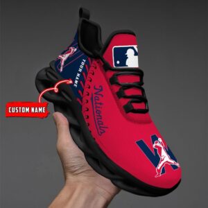 USA MLB Washington Nationals Max Soul Sneaker Custom Name 87K2023