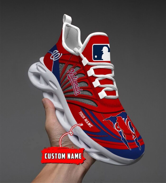 USA MLB Washington Nationals Max Soul Sneaker Custom Name 88K2023