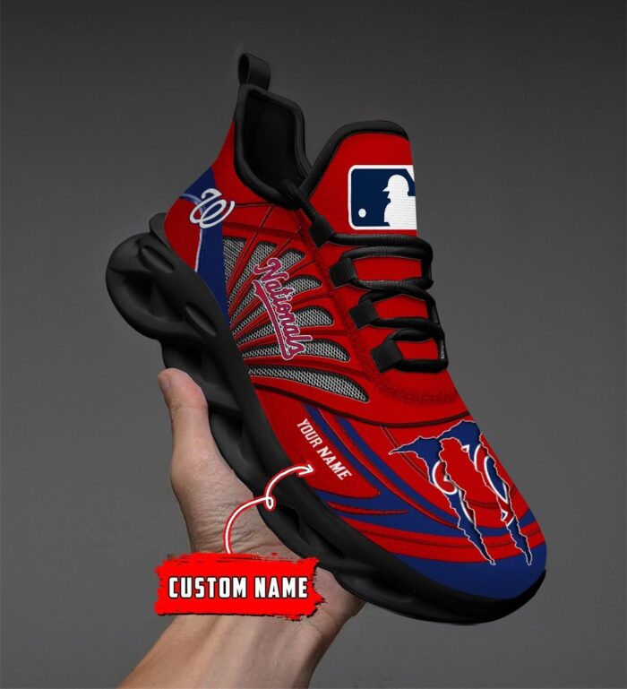 USA MLB Washington Nationals Max Soul Sneaker Custom Name 88K2023