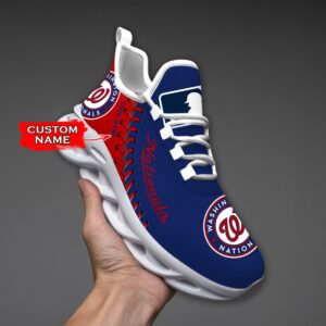 USA MLB Washington Nationals Max Soul Sneaker Custom Name Ver 1