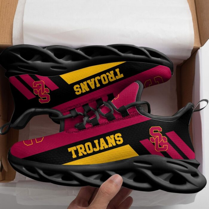 USC Trojans Black Shoes Max Soul