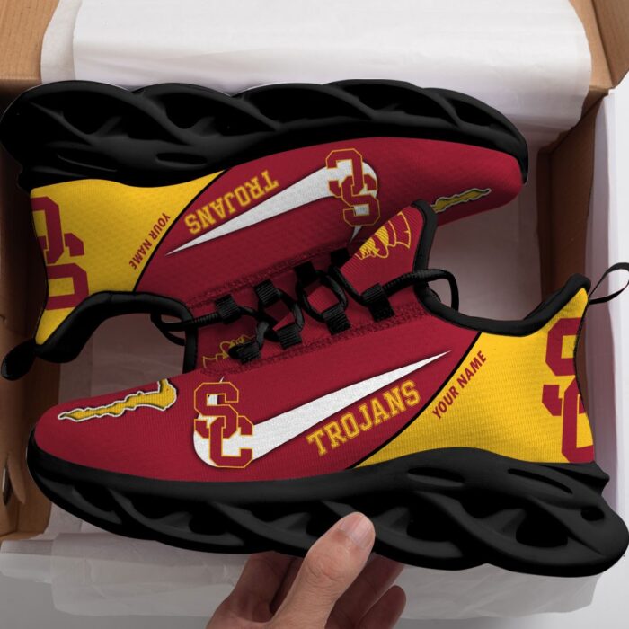 USC Trojans Personalized Luxury NCAA Max Soul Shoes