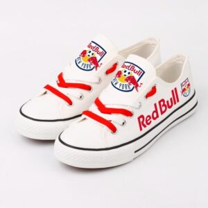 Unique Design New York Red Bulls Shoes Low Top Canvas Shoes