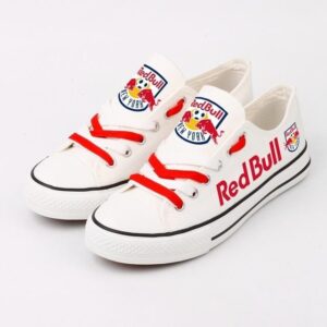 Unique Design New York Red Bulls Shoes Low Top Canvas Shoes