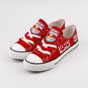 Unique Design New York Red Bulls Shoes Low Top Canvas Shoes