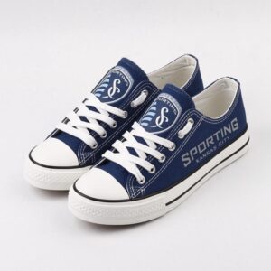 Unique Design Sporting Kansas City Shoes Low Top Canvas Shoes