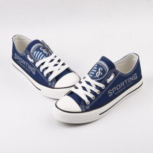 Unique Design Sporting Kansas City Shoes Low Top Canvas Shoes