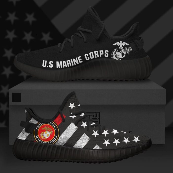 United States Marine Corps Us Army Runing Yeezy Shoes Sport Sneakers