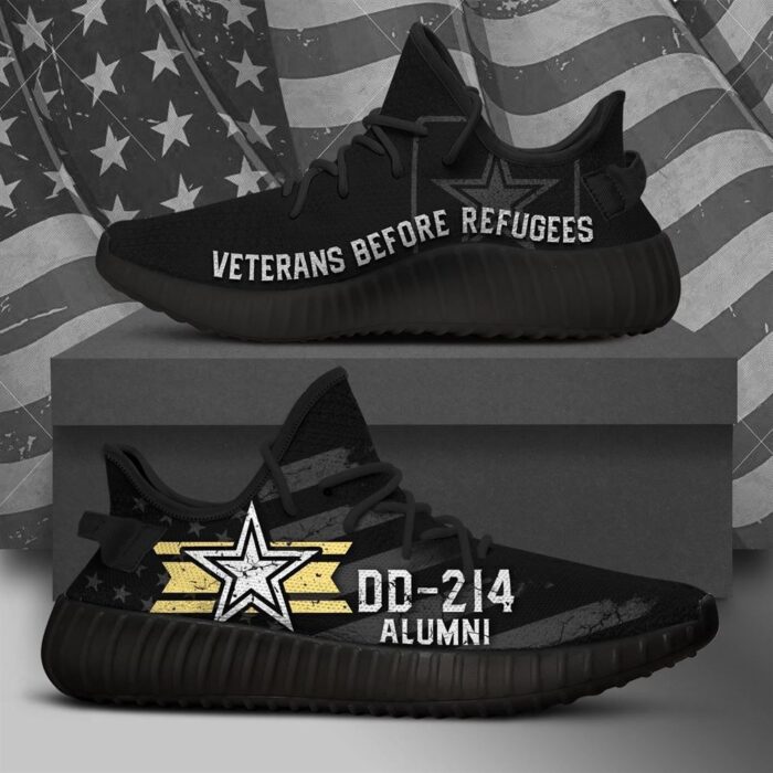 United States Us Army Black Runing Yeezy Sneakers Shoes