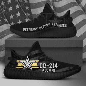 United States Us Army Veterans Before Refugees Yeezy Boost Shoes Sport Sneakers Yeezy Shoes