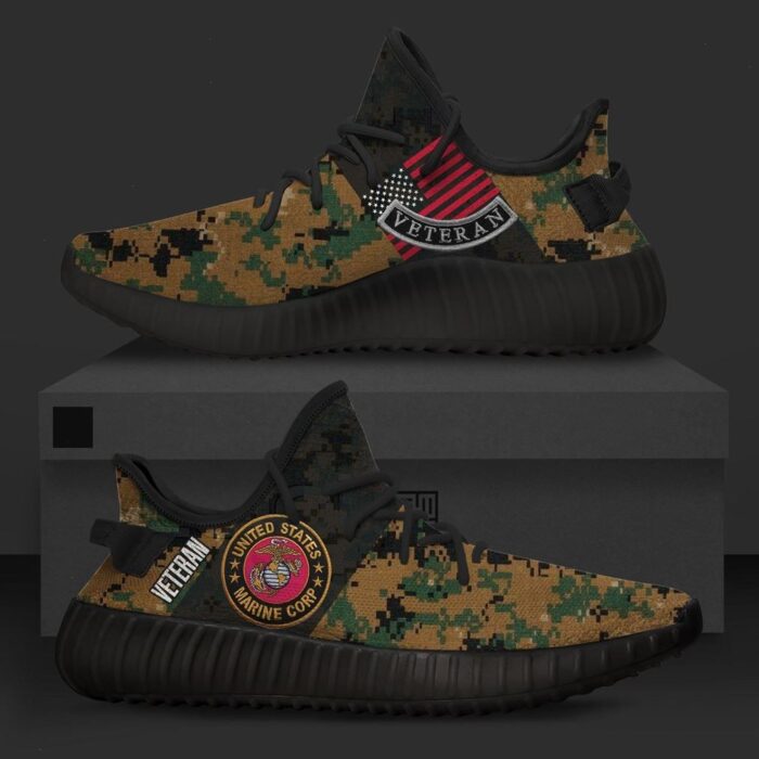 United States Us Marines Camo Runing Yeezy Shoes Sport Sneakers