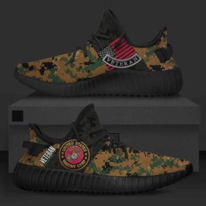 United States Us Marines Camo Yeezy Boost Shoes Sport Sneakers Yeezy Shoes