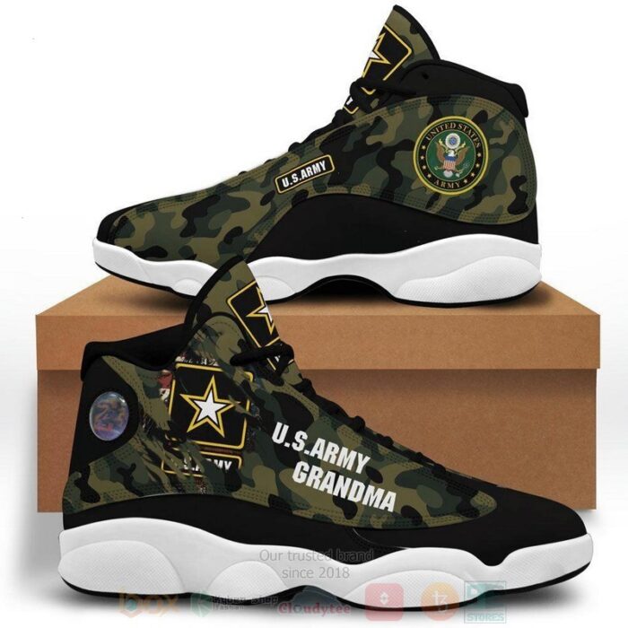 Us Army Grandma Air Jordan 13 Shoes