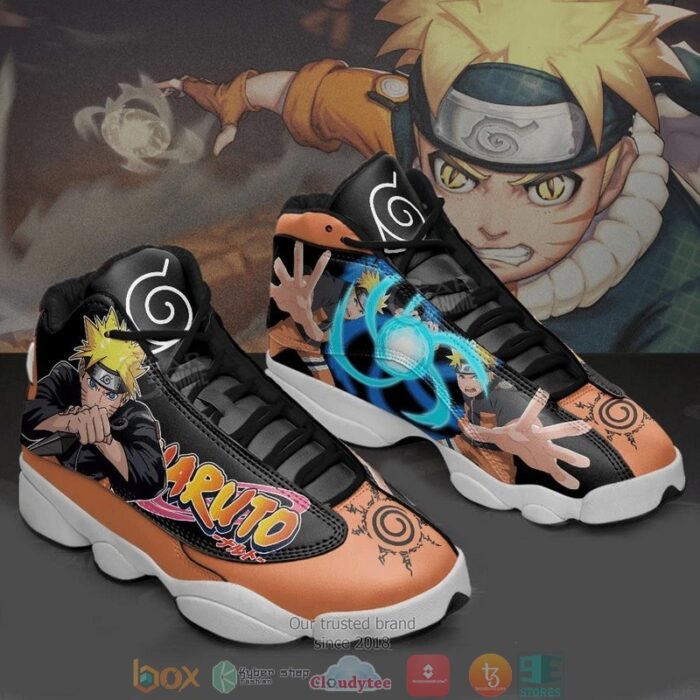 Uzumaki Naruto Rasengan Air Jordan 13 Sneaker Shoes