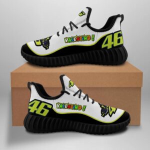 Valentino Rossi Motogp Custom Shoes Sport Sneakers Motorcycle Racers Yeezy Boost Yeezy Shoes