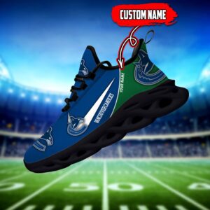 Vancouver Canucks Custom Name NHL New Max Soul Shoes