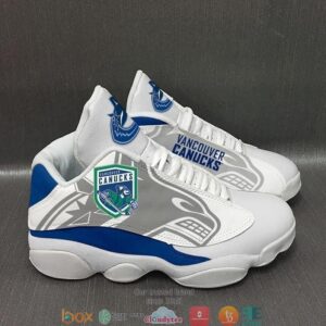 Vancouver Canucks Nhl Teams Air Jordan 13 Sneaker Shoes