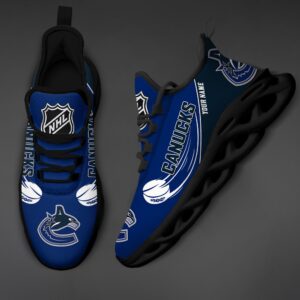 Vancouver Canucks Personalized NHL New Max Soul Shoes