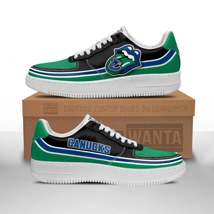 Vancouver Canucks Sneakers Custom Force Shoes Sexy Lips For Fans