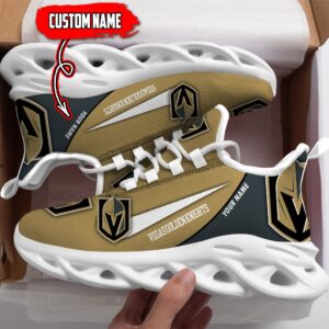 Vegas Golden Knights Custom Max Soul Shoes