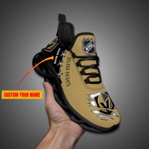 Vegas Golden Knights Personalized NHL Max Soul Shoes