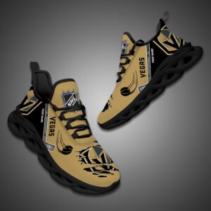 Vegas Golden Knights Personalized NHL Max Soul Shoes Ver 2