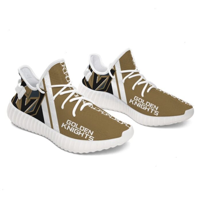 Vegas Golden Knights Sneakers Big Logo Yeezy Shoes