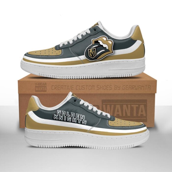 Vegas Golden Knights Sneakers Custom Force Shoes Sexy Lips For Fans