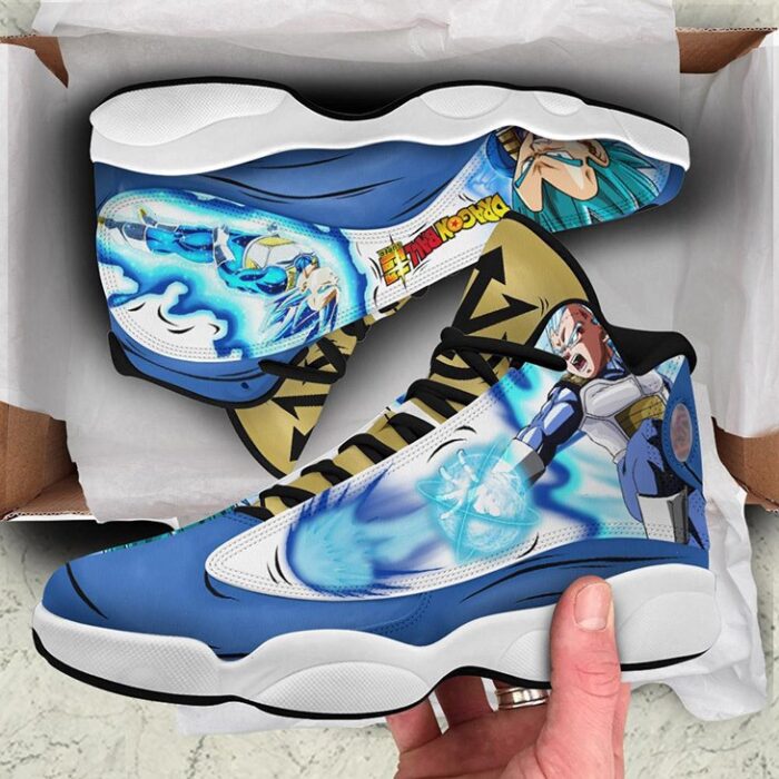 Vegeta Blue Air Jordan 13 Sneaker Shoes