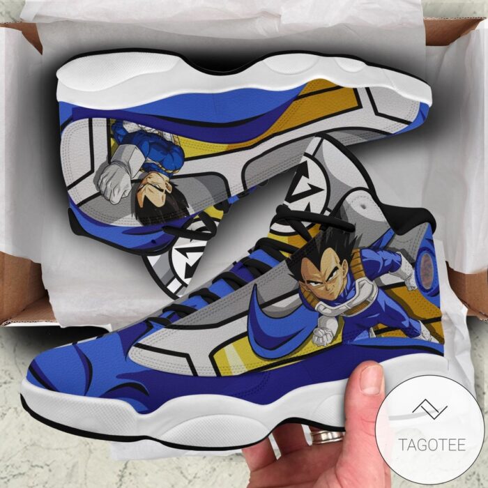 Vegeta Sneakers Custom Anime Dragon Ball Air Jordan 13 Shoes