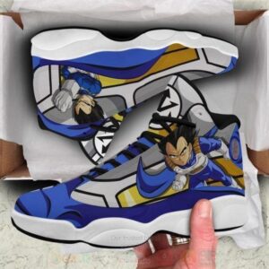 Vegeta Uniform Dragon Ball Anime Air Jordan 13 Shoes