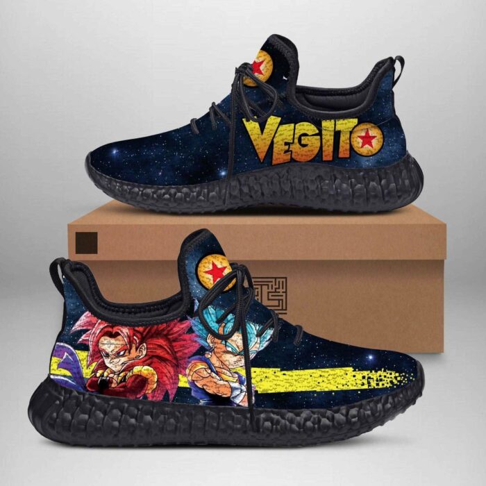 Vegito Character Dragon Ball Yeezy Boost Shoes Sport Sneakers Yeezy Shoes