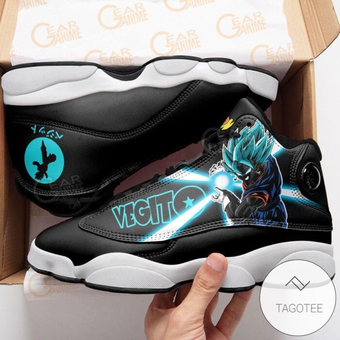 Vegito Sneakers Custom Anime Dragon Ball Air Jordan 13 Shoes