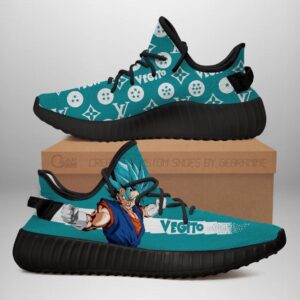 Vegito Yeezy Shoes Dragon Ball Shoes Fan Ver 1