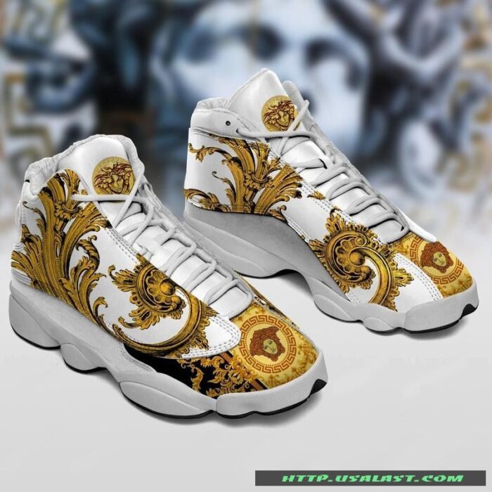 Versace Royal Texture Air Jordan 13 Shoes