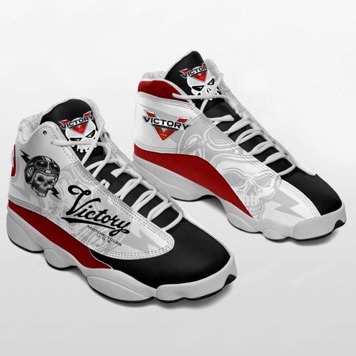 Victory Motorcycles Black Air Jordan 13 Sneaker